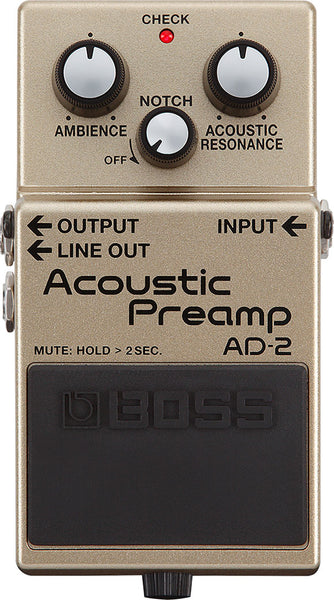 Pedal Guitar Boss AD-2 Acoustic Preamp