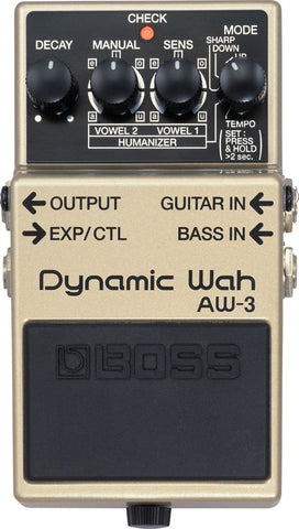 Pedal Guitar Dynamic Wah Boss AW-3