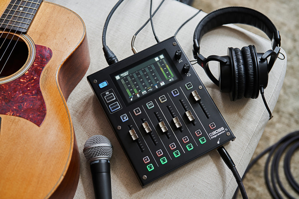 Mixer Boss Gigcaster 5 Audio Streaming