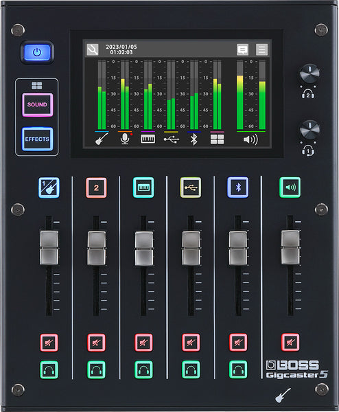 Mixer Boss Gigcaster 5 Audio Streaming