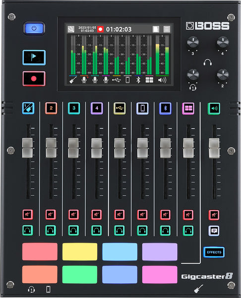 Mixer Boss Gigcaster 8 Audio Streaming