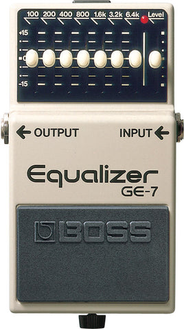 Pedal Guitar Boss GE-7 Graphic Equalizer