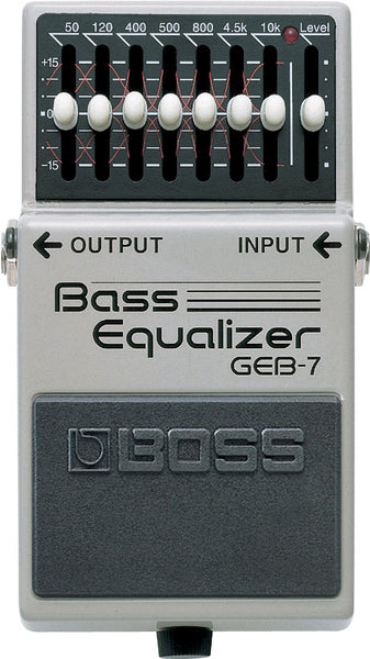 Pedal Guitar Bass Equalizer Boss GEB-7