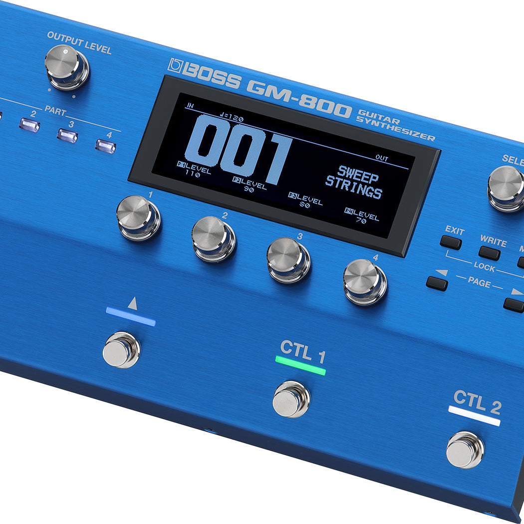 Pedal Guitar Synthesizer Boss GM-800-Mai Nguyên Music