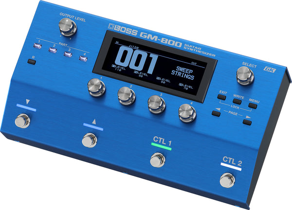Pedal Guitar Synthesizer Boss GM-800