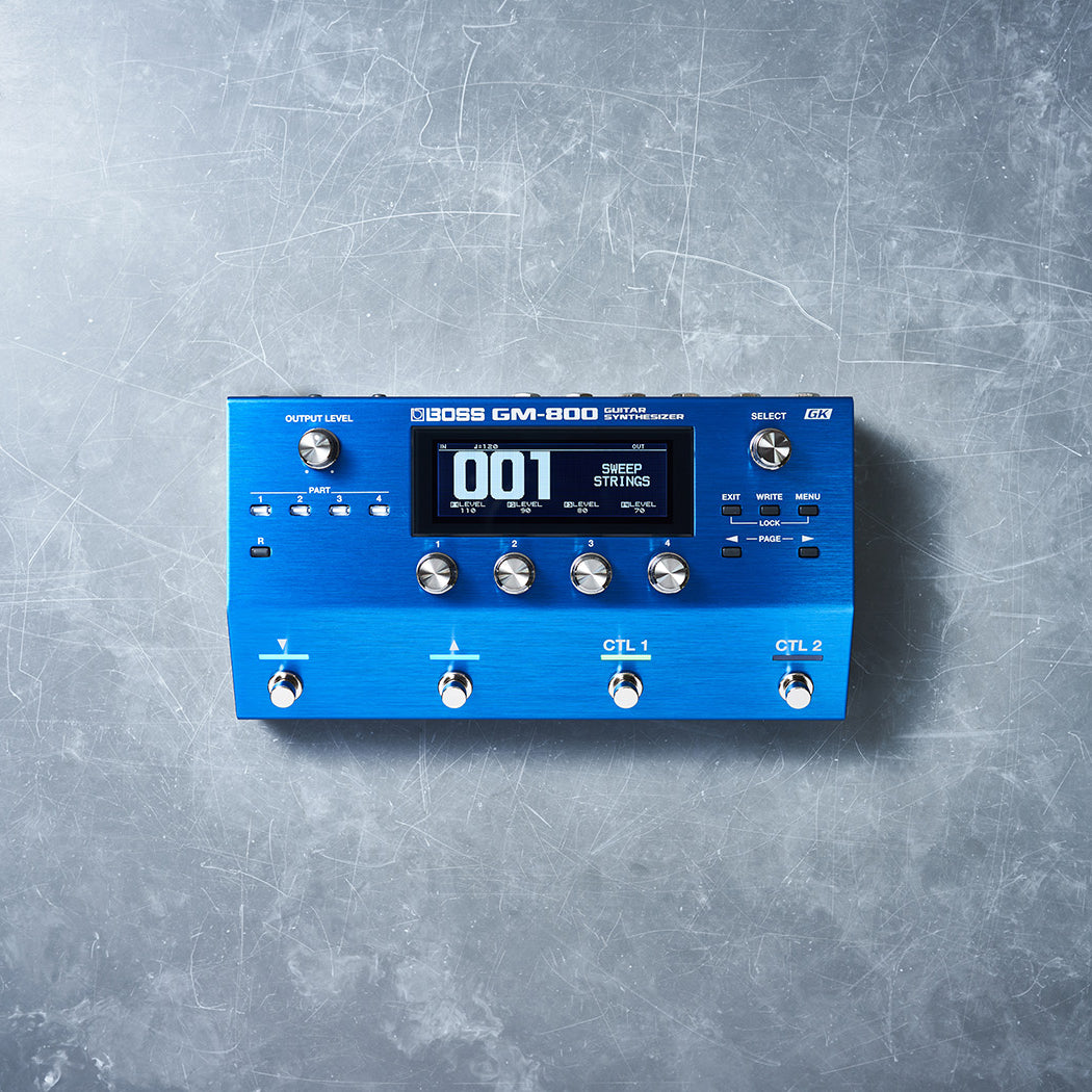 Pedal Guitar Synthesizer Boss GM-800-Mai Nguyên Music