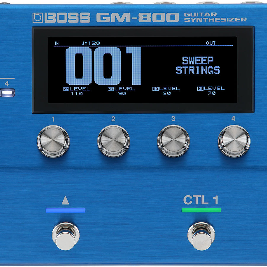 Pedal Guitar Synthesizer Boss GM-800-Mai Nguyên Music