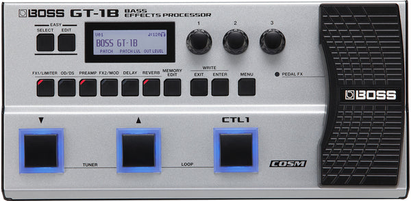 Peadal Multi-Effects Processor Boss GT-1B Bass
