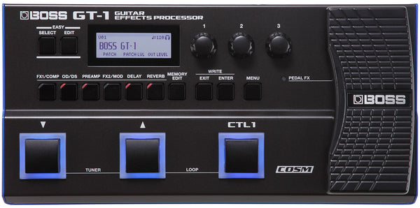 Pedal Multi Effect Boss GT-1 Processor
