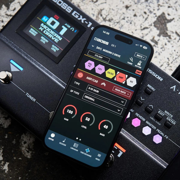 Pedal Guitar Boss GX-1 Effects Processor