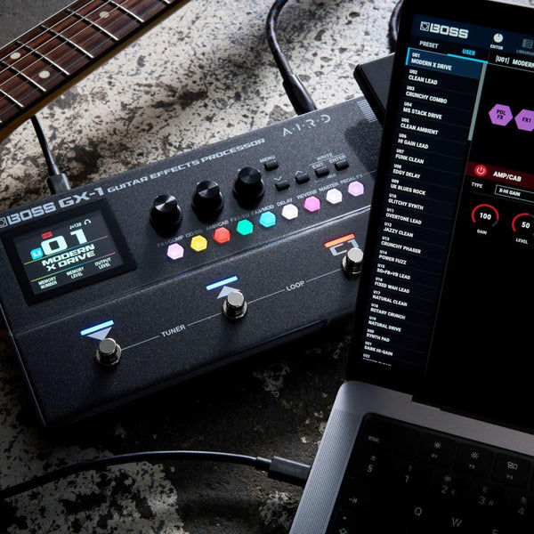 Pedal Guitar Boss GX-1 Effects Processor