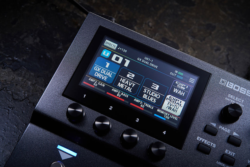 Pedal Guitar Boss GX-10 Multi Effects Processor