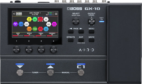 Pedal Guitar Boss GX-10 Multi Effects Processor