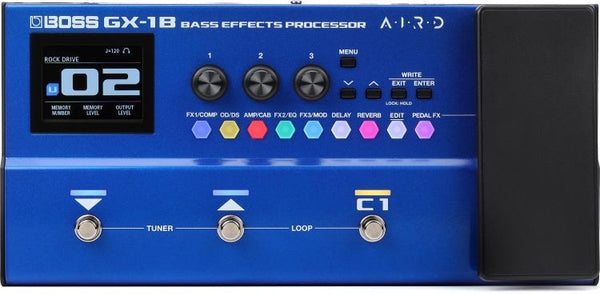 Pedal Guitar Boss GX-1B Bass Effects Processor