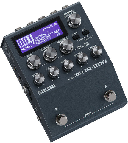 Pedal Guitar Boss IR-200 Amp & IR Cabinet