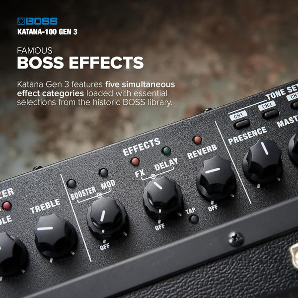 Amplifier Boss Katana 100 Gen 3 100-watt - Combo
