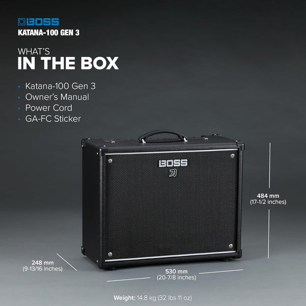 Amplifier Boss Katana 100 Gen 3 100-watt - Combo
