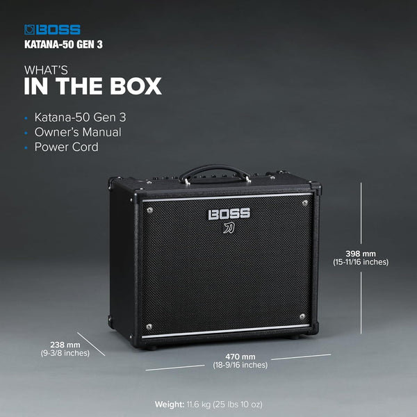 Amplifier Boss Katana-50 Gen 3 50-watt - Combo
