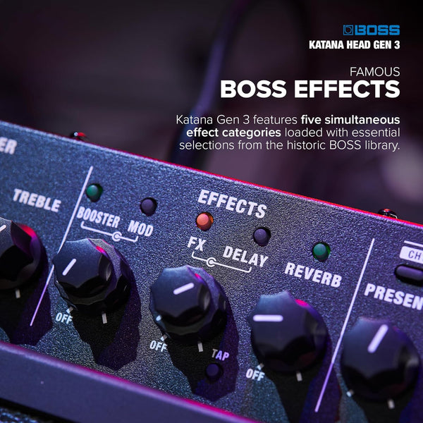 Amplifier Head Boss Katana Head Gen 3 100-watt