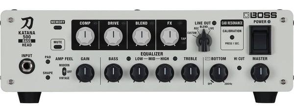 Amplifier Guitar Boss Katana 500 Bass Head