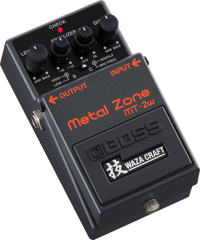 Pedal Guitar Boss MT-2W Waza Craft Metal Zone Distortion