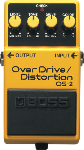 Pedal Guitar Boss OS-2 OverDrive/Distortion