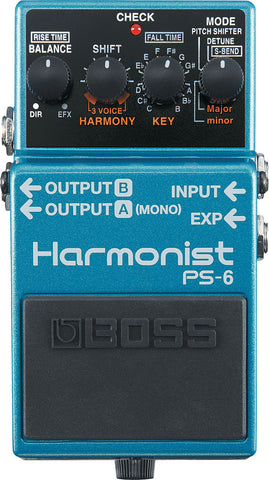 Pedal Guitar Boss PS-6 Harmonist