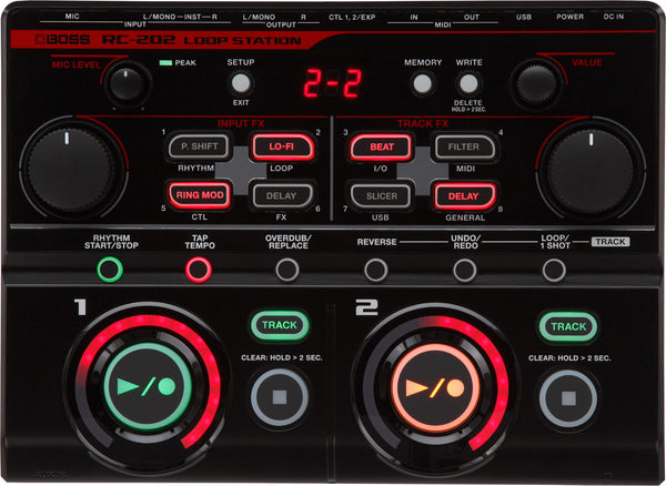 Pedal Guitar Boss RC-202 Loop Station