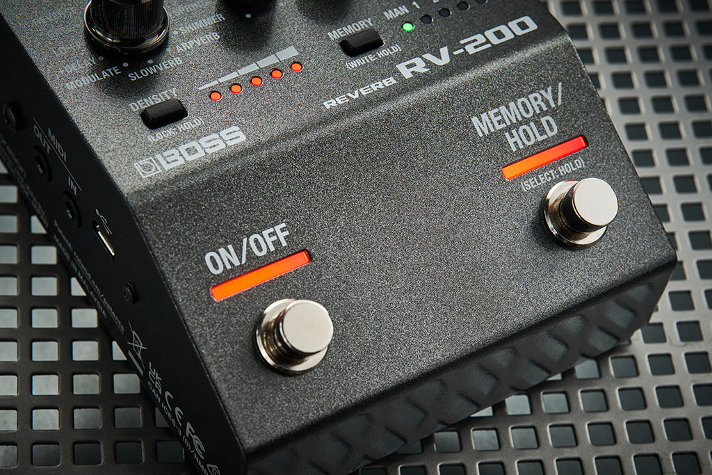 Pedal Guitar Boss RV-200 Reverb