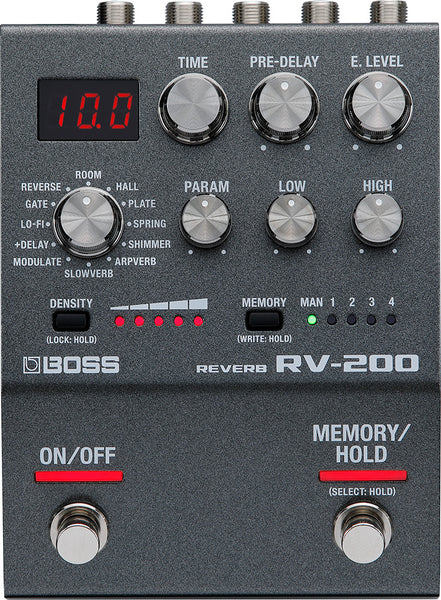 Pedal Guitar Boss RV-200 Reverb