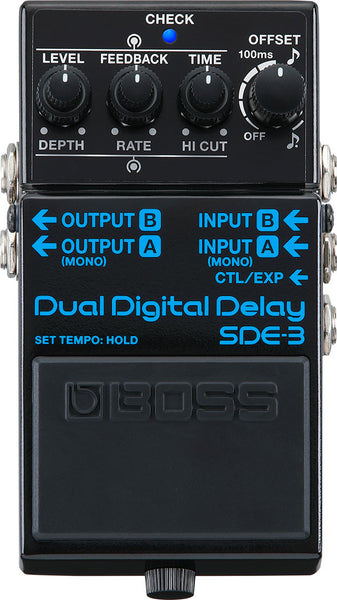 Pedal Guitar Boss SDE-3 Dual Digital Delay