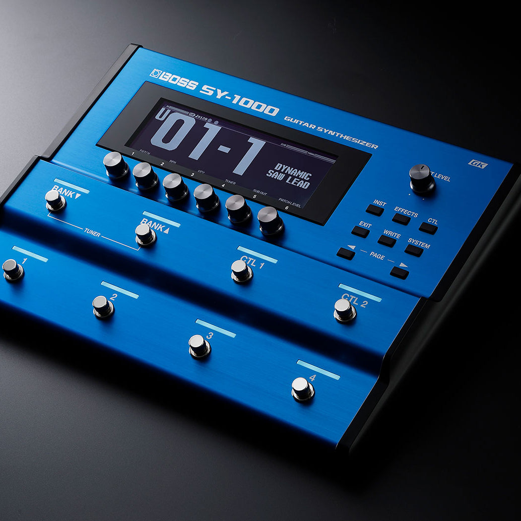 Pedal Guitar Synthesizer Boss SY-1000