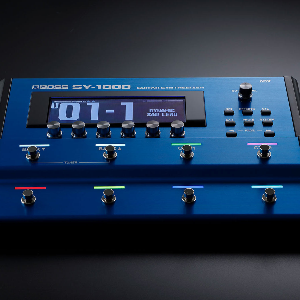 Pedal Guitar Synthesizer Boss SY-1000