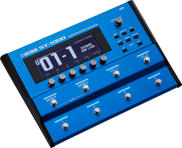 Pedal Guitar Synthesizer Boss SY-1000