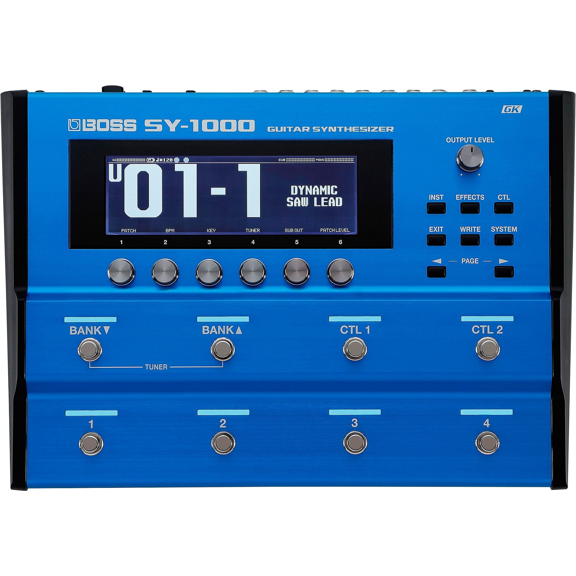 Pedal Guitar Synthesizer Boss SY-1000