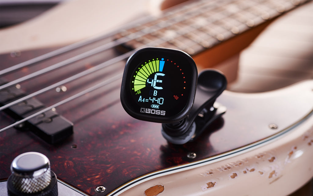Tuner & Chromatic Guitar Boss TU-05 Rechargeable Clip-on