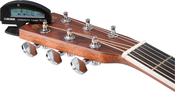 Tuner Guitar Boss TU-10 Clip-on Chromatic - Black
