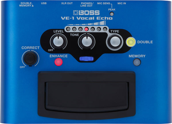 Pedal Effect Boss VE-1 Vocal Echo