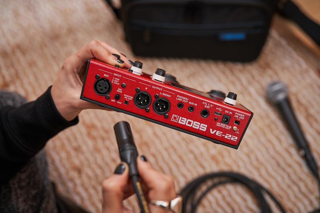 Pedal Guitar Boss VE-22 Vocal Effect & Looper