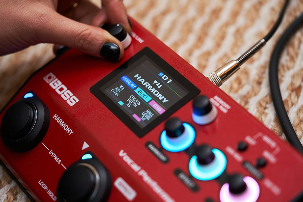 Pedal Guitar Boss VE-22 Vocal Effect & Looper