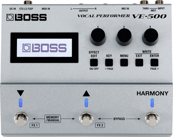 Pedal Effect Boss VE-500 Vocal Performer