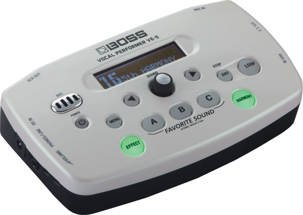Pedal Guitar Boss VE-5 Vocal Performer - White