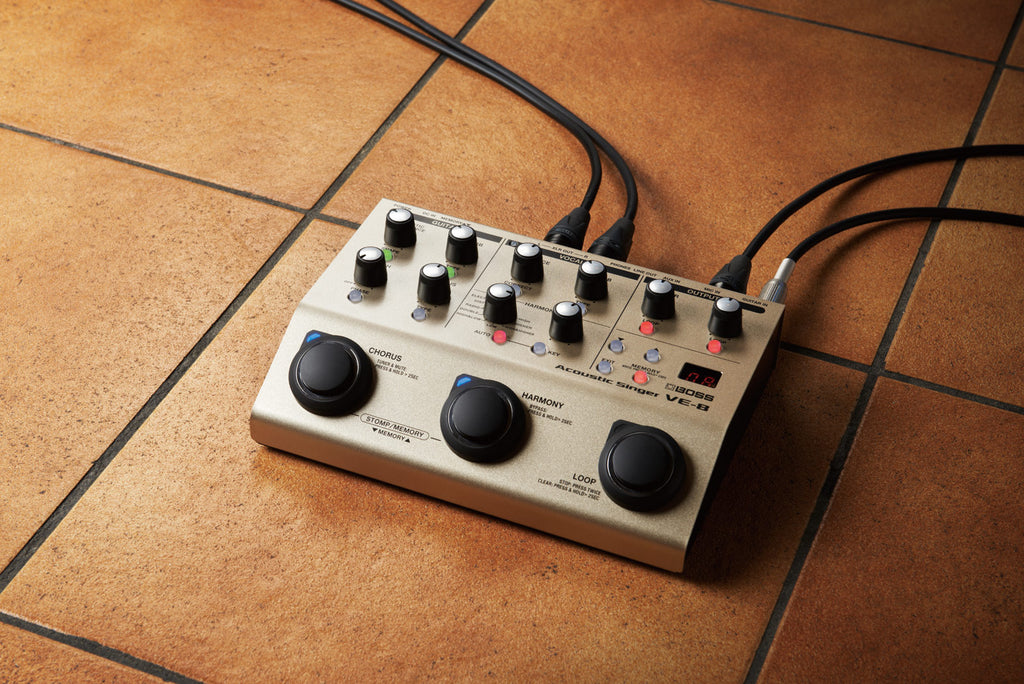 Pedal Guitar Boss VE-8 Acoustic Singer