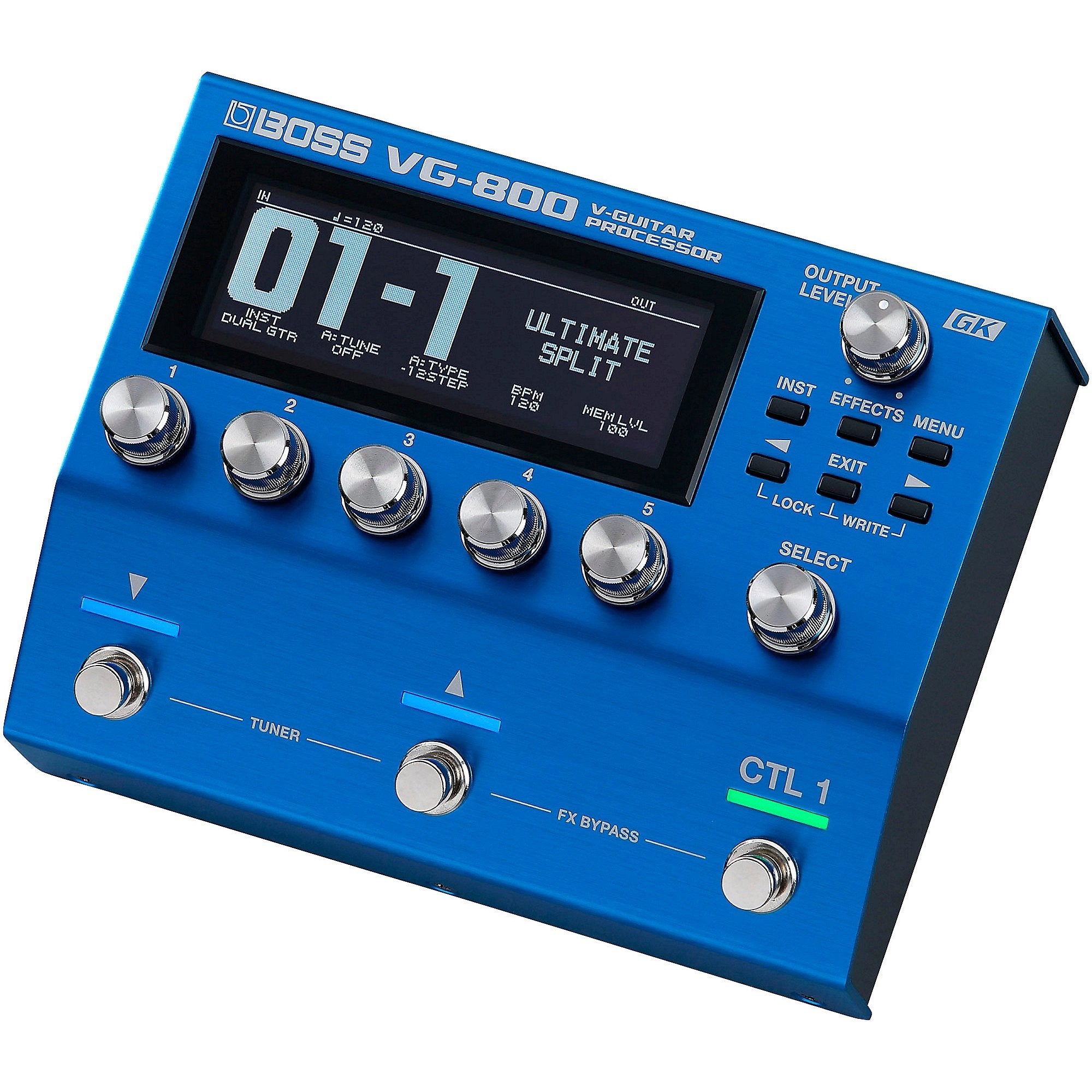 Pedal Guitar Boss VG-800 V-Guitar Processor