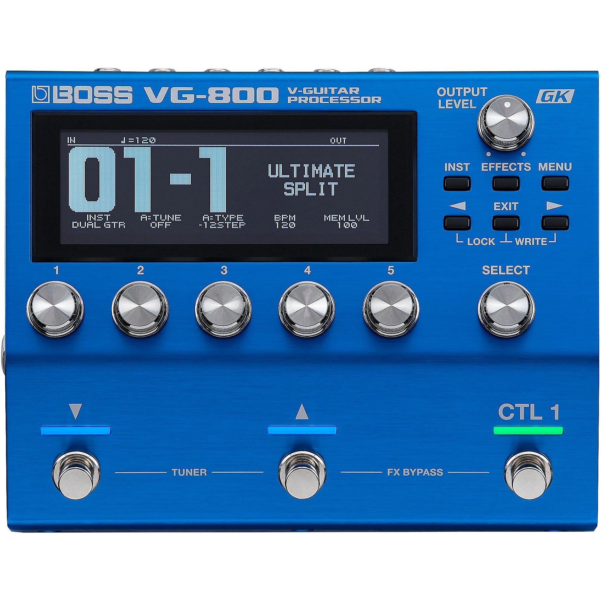 Pedal Guitar Boss VG-800 V-Guitar Processor