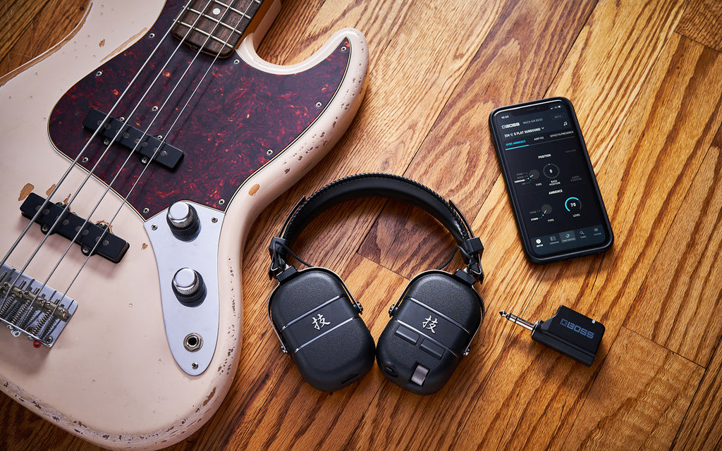 Headphone Amplifier Guitar Boss Waza-Air Bass Wireless