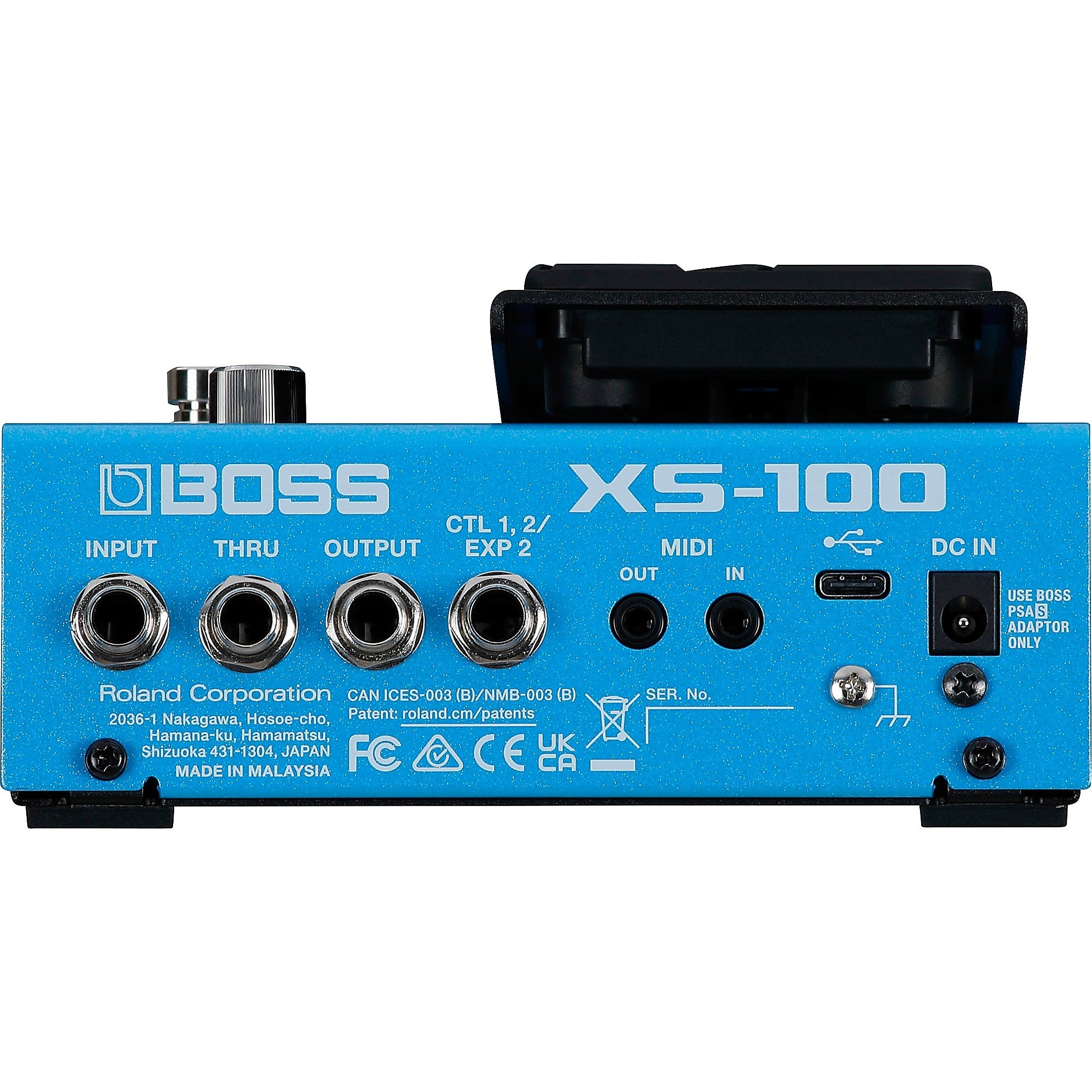 Pedal Guitar Boss XS-100 Poly Shifter Pitch-shift