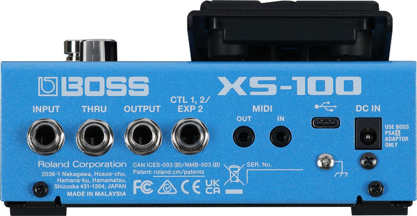 Pedal Guitar Boss XS-100 Poly Shifter Pitch-shift