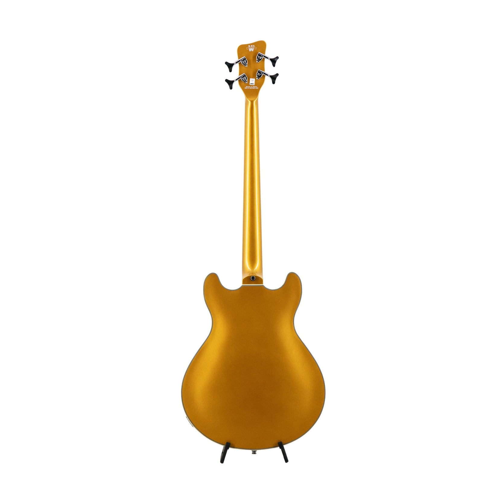 Đàn Guitar Bass 4-dây Warwick RockBass Star Bass Hollowbody, Metallic Gold