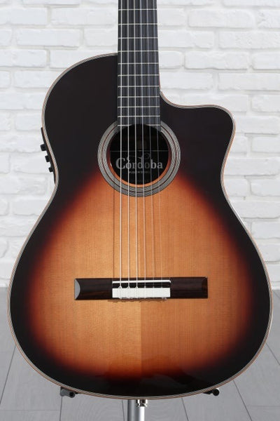 Đàn Guitar Classic Cordoba Fusion Orchestra CE, Tear Drop Burst